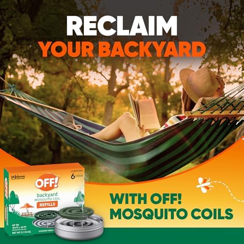 OFF Backyard Mosquito Repellent Coil Refills 6 Count