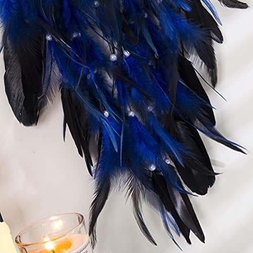 Dream Catcher with Healing Crystal Stone Blue