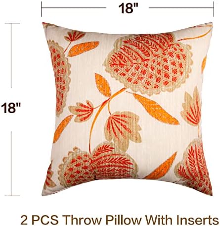JMGBird Waterproof Outdoor Throw Pillow Set of 2