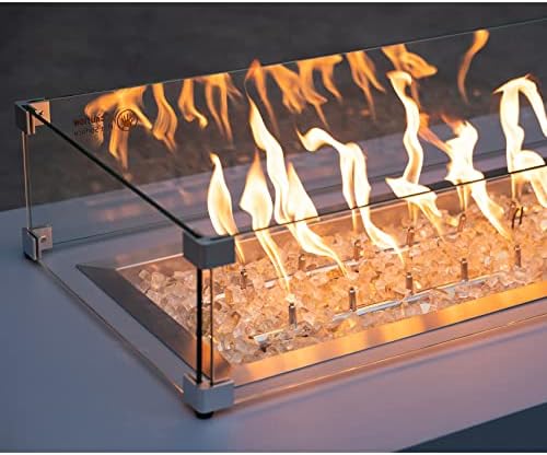 Stanbroil 10-Pound Fire Glass Beads - Gold Reflective