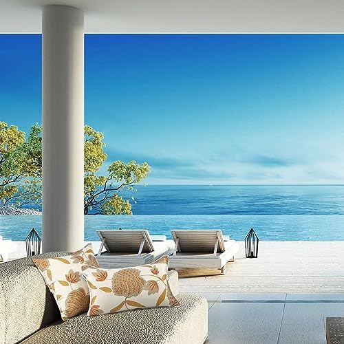 JMGBird Waterproof Outdoor Throw Pillow Set of 2