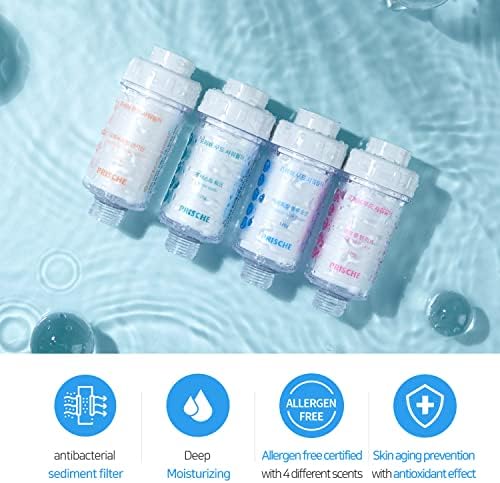 HubiCare Shower Infuser Vitamin C Filter for Hard Water