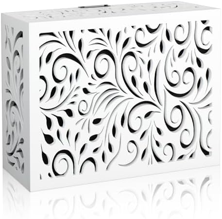PELSSEL Wooden Doorbell Chime Cover Box - Universal Fit