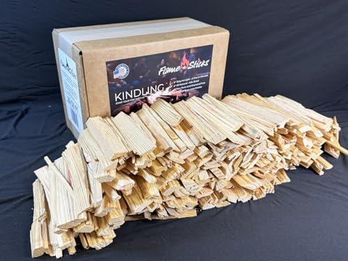 Flame Sticks Natural Wood Kindling 7-8 lbs