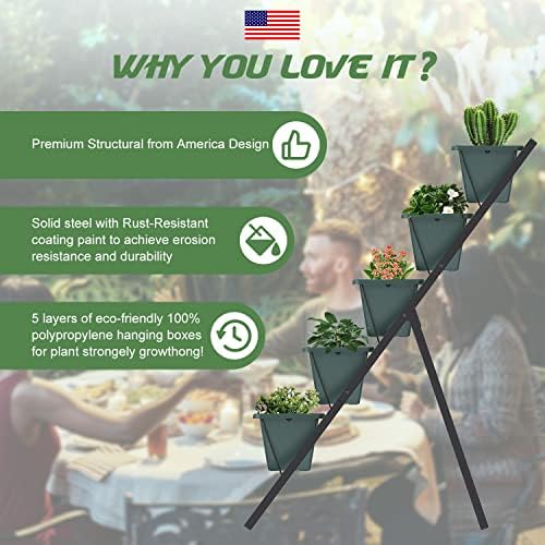 Highpro 5 Tier Vertical Garden Planter Metal