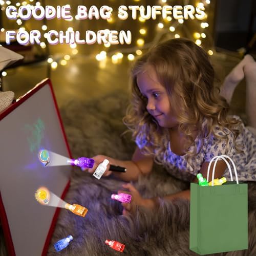 Science Themed LED Finger Lights for Kids Birthday and Classroom Prizes