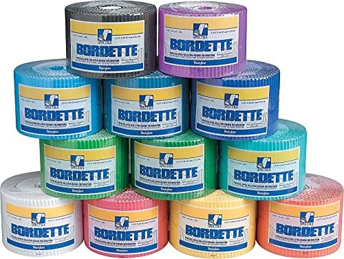 Bordette Decorative Border 2 14 Inch x 50 Ft Canary Roll
