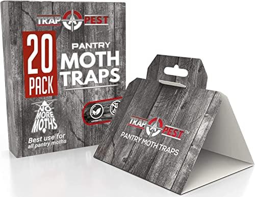 20 Pack Food Moth Traps with Pheromones