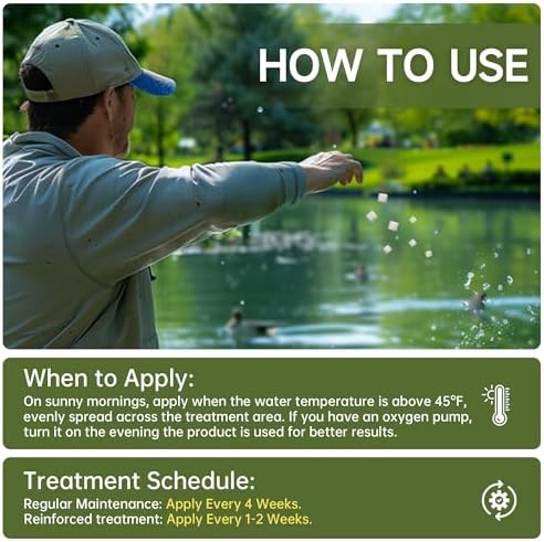 LMJP Muck Reducer 5LB Tablets for Ponds and Lakes