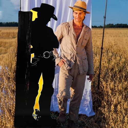 Jetec 57 Ft Western Cowboy Party Decor Stand Up Cutout