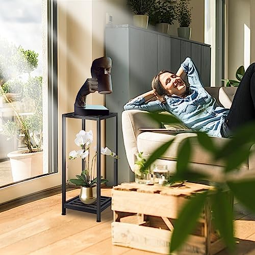 Heavy Duty Wrought Iron Plant Stand for Indoor Outdoor Use
