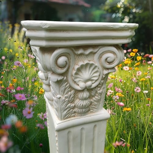 Large 355 Inch Vintage Weathered Column with Base