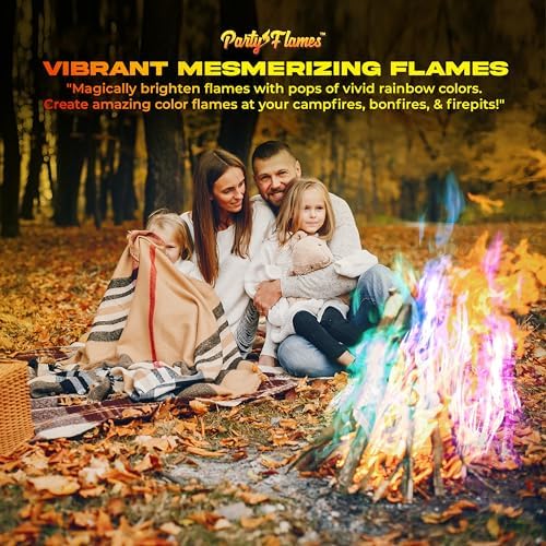 Fire Color Changing Packets with Citronella 4 Pack - Campfire Magic