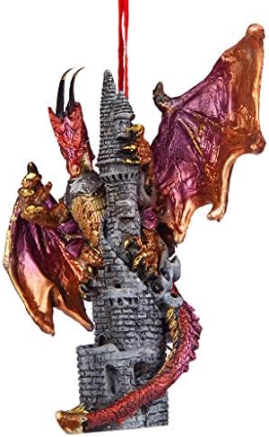 Design Toscano Christmas Tree Dragon Statue