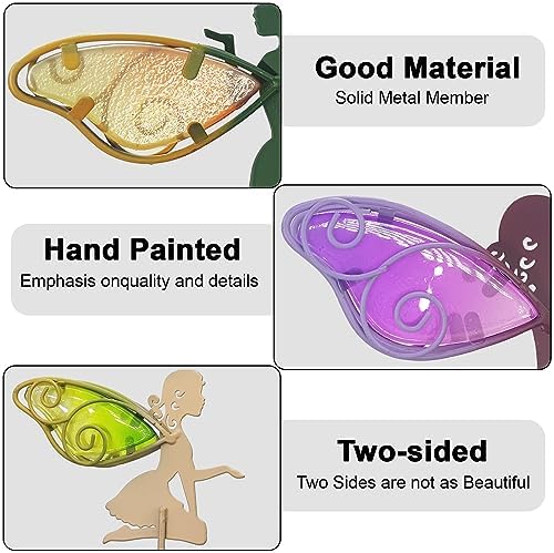 Johns Studio Fairy Garden Stake - 6PCS Metal Decor