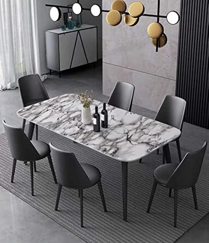 Yancorp 16x394 Inch White Black Contact Paper Countertop Backsplash Vinyl Wallpaper