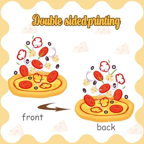 10Pcs Pizza Party Cutouts for Birthday Decorations
