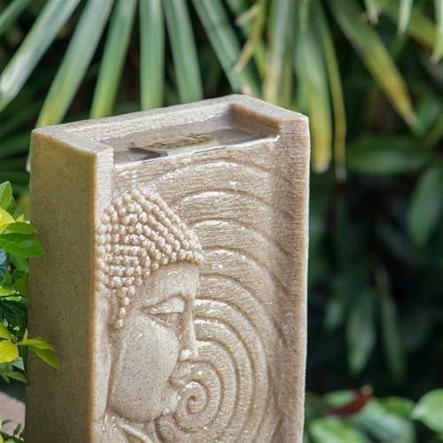 9x65x14 Bird Bath Waterfall Fountain with LED Light