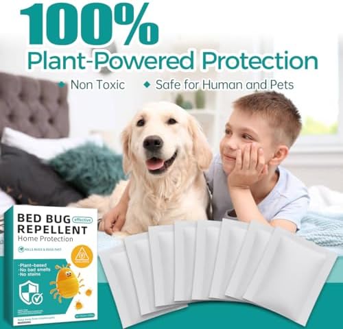 8 Pack Bed Bug Repellent with Citronella and Lemongrass