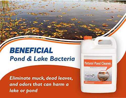 Crystal Blue Natural Pond Cleaner - 1 Gallon
