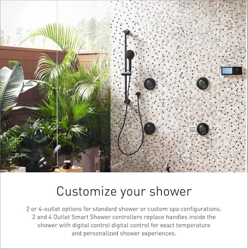 Moen Smart Shower Controller 2-Outlet Matte Black
