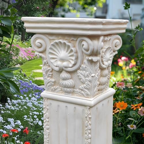 Large 355 Inch Vintage Weathered Column with Base