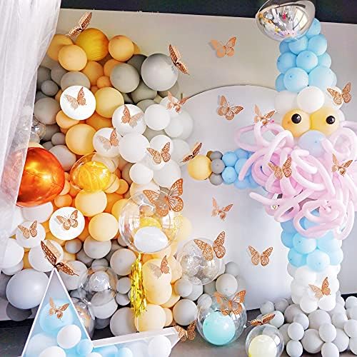 SAOROPEB 3D Butterfly Wall Sticker Decor Set