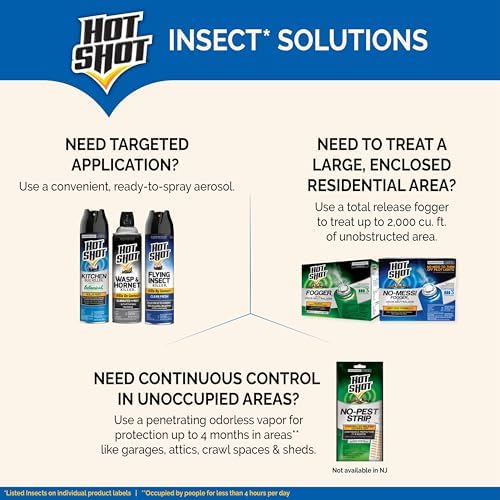 Hot Shot Indoor Fogger With Odor Neutralizer 2 Ounce 3 Count