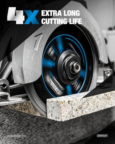 CRALY 5 Inch Super Thin Diamond Blade 7 8 Arbor