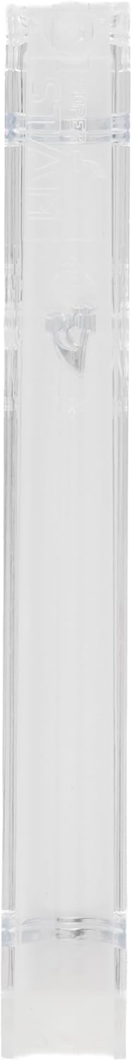 SUPER STAM Plastic Mezuzah Case with Cork Waterproof 5 Pcs Pack