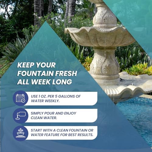 16oz Water Fountain Cleaner for 80 Gallons