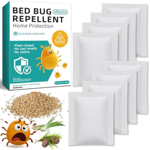 8 Pack Bed Bug Repellent with Citronella and Lemongrass