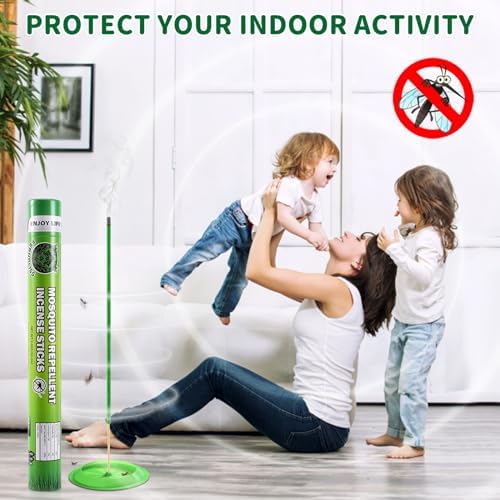 Mosquito Repellent Incense Sticks - 60 Pack for Outdoor Use