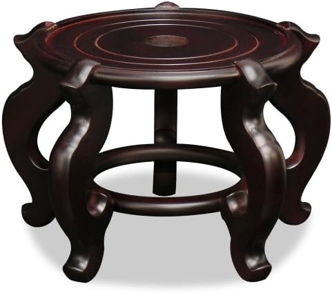 95 Inch Dark Brown Wooden Planter Stand