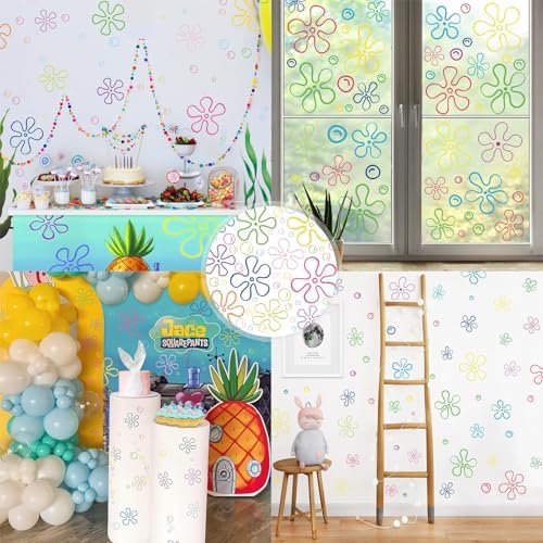 Under The Sea Wall Decals 156PCS Colorful Bubbles Peel and Stick Decor