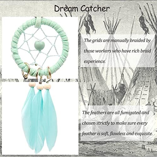 YGMONER Mini Dream Catcher 7pc Set