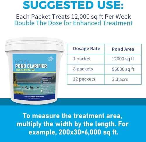 LMJP Pond Clarifier Treatment 12 Packets