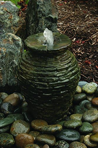 Aquascape Mini Stacked Slate Urn Water Fountain