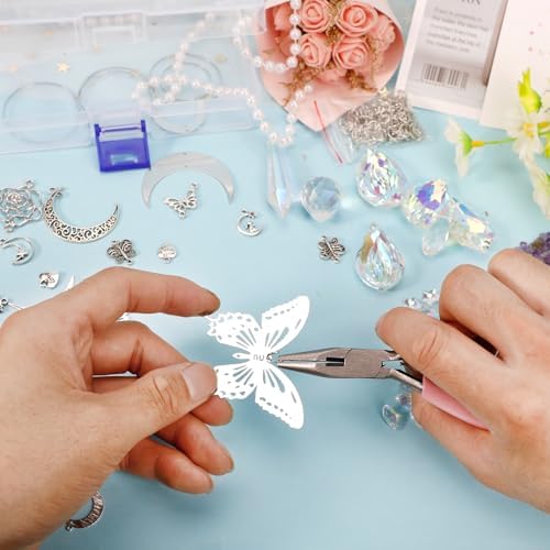HYBEADS 400 Pcs Suncatcher Making Kit