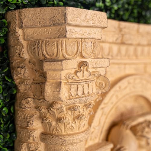 XBrand 303 Inch Solar Wall Fountain