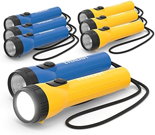 Eveready LED Flashlight 8 Pack Bright Reliable Emergency Light