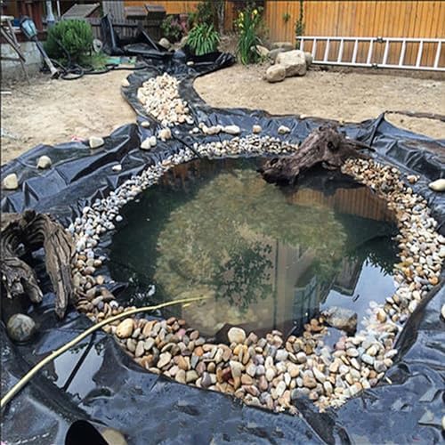 20 Mil HDPE Pond Liner 10x15 FT for Koi and Garden Ponds
