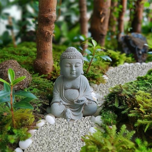 HappyFiller Gray Decorative Stones 11 LB Small Rocks for Garden Terrarium Planter Soil Cover