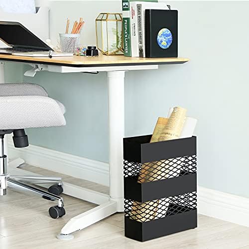 SONGMICS Metal Umbrella Stand for Entryway 47 x 11 x 161 Inches Black