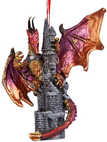 Design Toscano Christmas Tree Dragon Statue