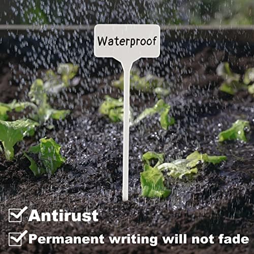 GUFJUCH Garden Markers 50pcs 11 Tall Plant Labels