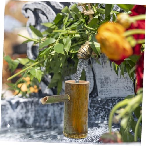 Cabilock Artistic Water Feature Tabletop Fountain for Home Decor and Wealth Attraction