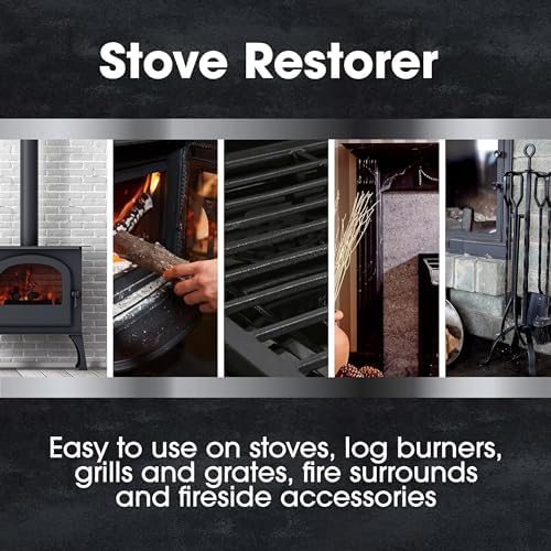 Furniture Clinic Stove Restorer Matte Black High Heat Paint