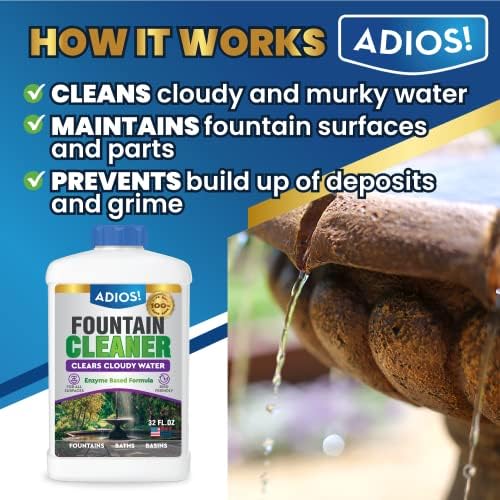 Fountain Cleaner and Clarifier 32oz
