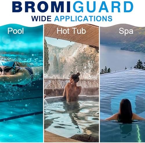 Bromine Tablets 1 Inch 18 Lbs for Spa and Pool Sanitizing